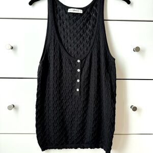 Zara Black Knit Top